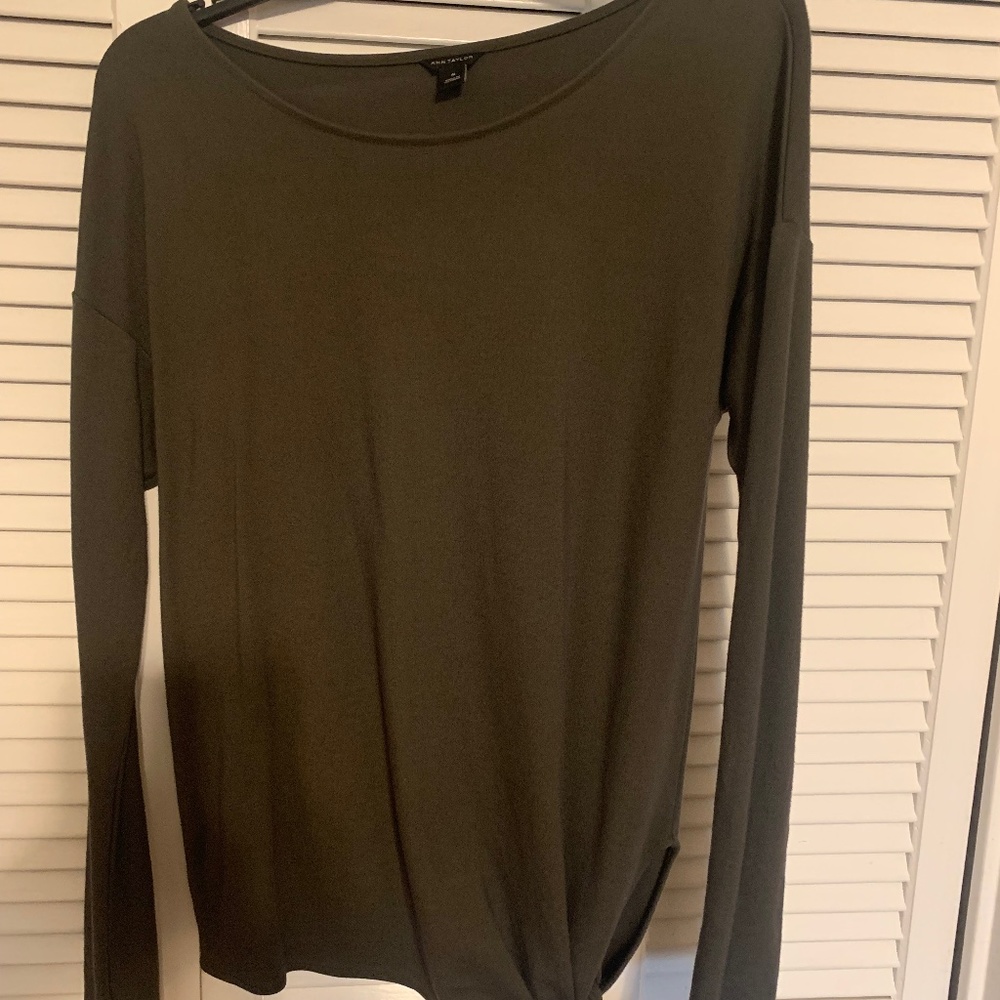 Comfortable Dark Green Top